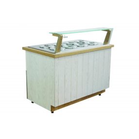 K-1 ML 4 MALAGA | 4 tégelyes fagylalt pult