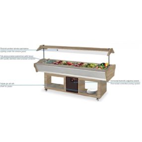 SB-C 120 | Hűtött salátabár